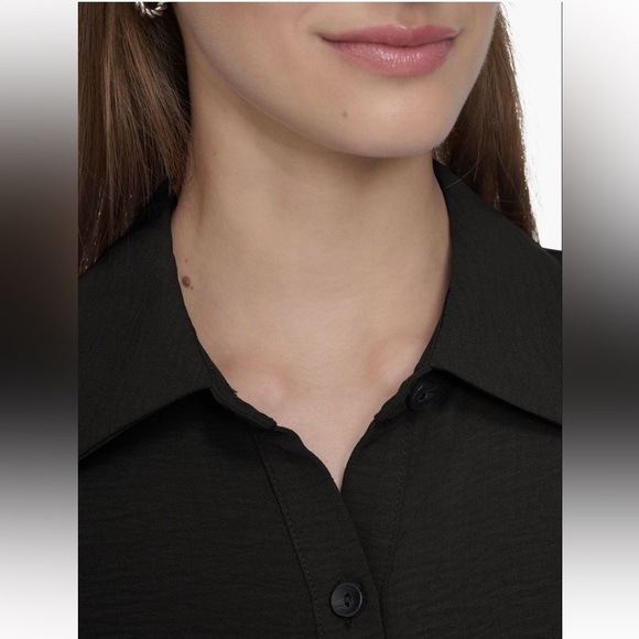 Calvin Klein Elegant Black Shirt Dress - Picture 6 of 7